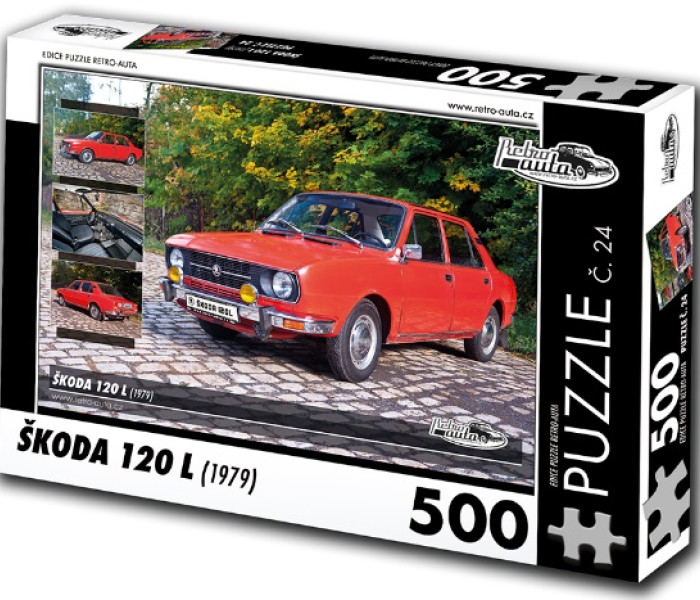 Puzzle - Retro-auta - Skoda 120 L (1979)
