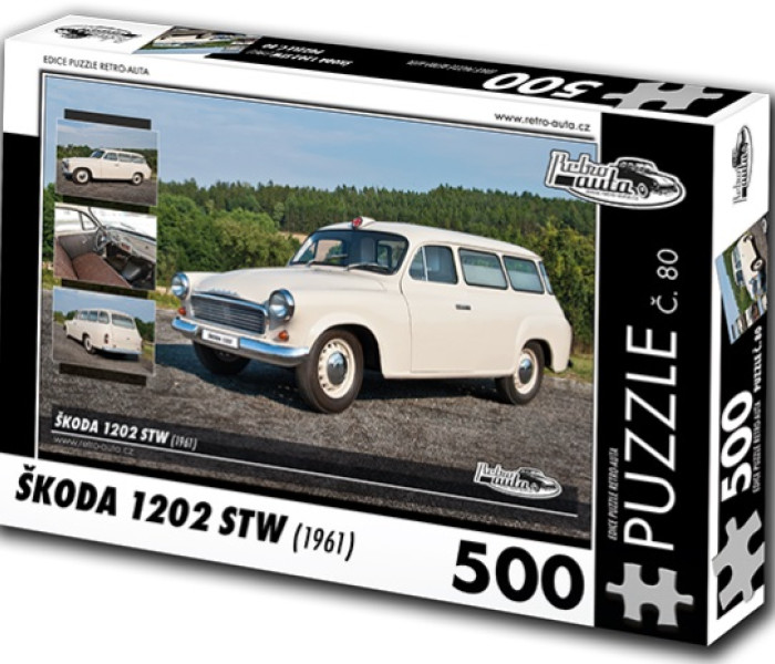 Puzzle - Retro-auta - Skoda 1202 STW (1961)