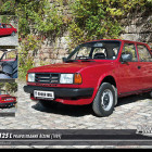 Puzzle - Retro-auta - Skoda 125 L (1989)