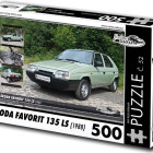 Puzzle - Retro-auta - Skoda Favorit 135 LS (1988)