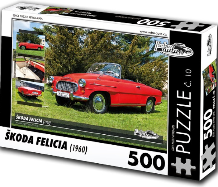 Puzzle - Retro-auta - Skoda Felicia (1960)