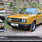 Puzzle - Retro-auta - Skoda GARDE (1983)