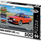 Puzzle - Retro-auta - Skoda Rapid 130 (1986)