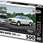 Puzzle - Retro-auta - Skoda Rapid 136 (1988)