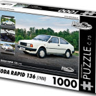Puzzle - Retro-auta - Skoda Rapid 136 (1988)