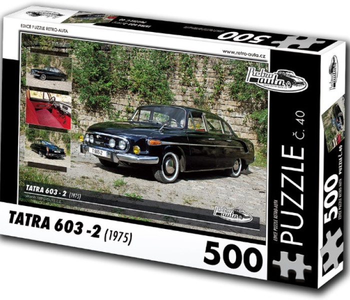 Puzzle - Retro-auta - Tatra 603 - 2 (1975)