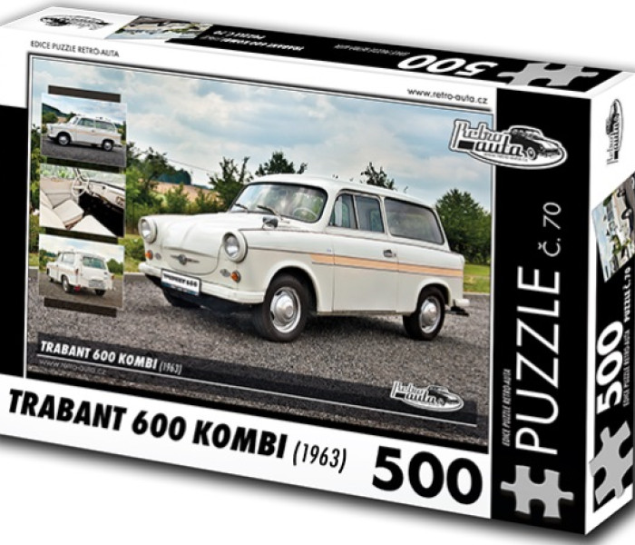 Puzzle - Retro-auta - Trabant 600 combi (1963)
