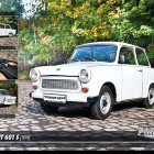Puzzle - Retro-auta - Trabant 601 S (1979)