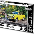 Puzzle - Retro-auta - Trabant 601 S (1988)