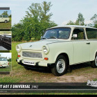 Puzzle - Retro-auta - Trabant 601 S Universal (1981)