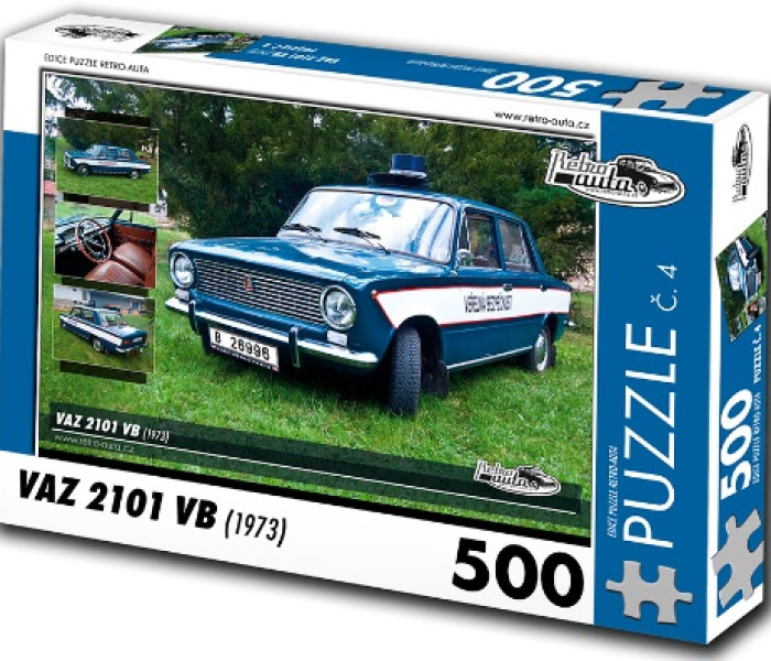 Puzzle - Retro-auta - VAZ 2101 VB (1973)