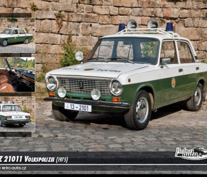 Puzzle - Retro-auta - Vaz 21011 (1975)