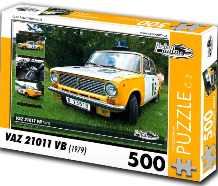 Puzzle - Retro-auta - VAZ 21011 VB (1979)