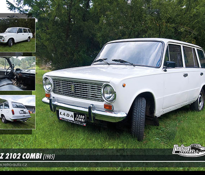 Puzzle - Retro-auta - VAZ 2102 combi (1985)