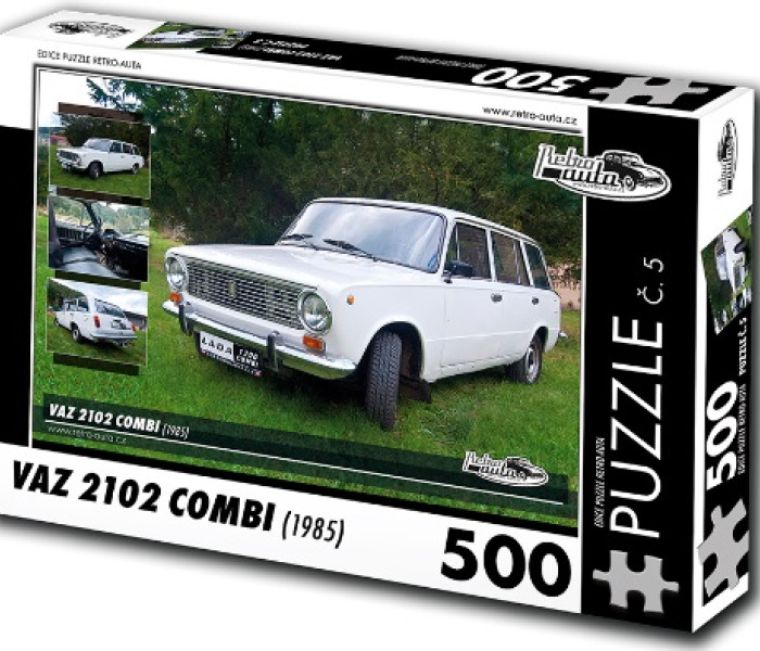 Puzzle - Retro-auta - VAZ 2102 combi (1985)