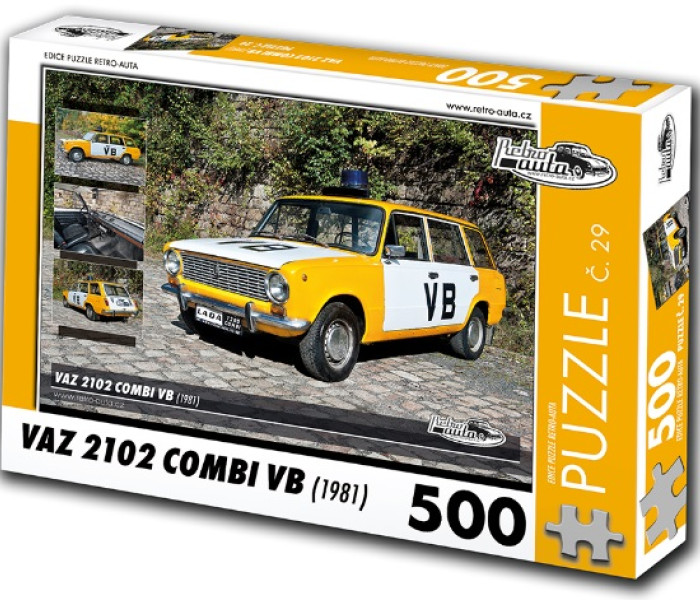 Puzzle - Retro-auta - VAZ 2102 Combi VB (1981)