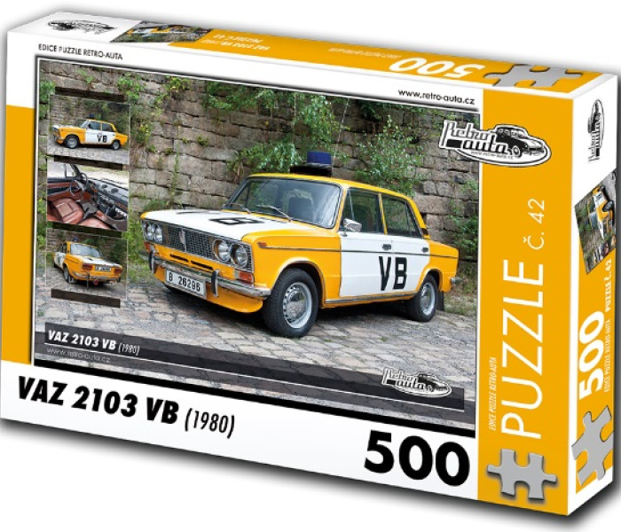 Puzzle - Retro-auta - VAZ 2103 VB (1980)