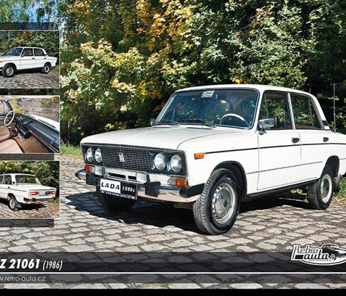 Puzzle - Retro-auta - VAZ 21061 (1986)