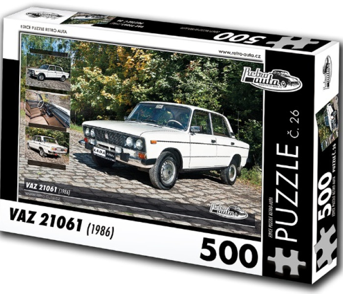 Puzzle - Retro-auta - VAZ 21061 (1986)