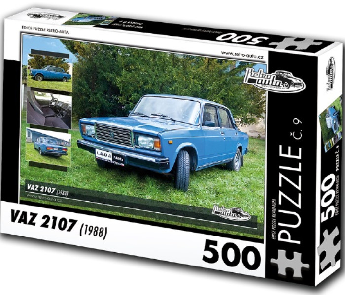 Puzzle - Retro-auta - VAZ 2107 (1988)