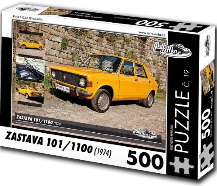 Puzzle - Retro-auta - Zastava 101/1100 (1974)