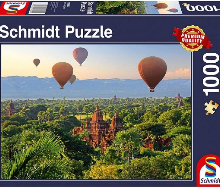 Puzzle - Schmidt - Mongolfiere sopra il Myanmar