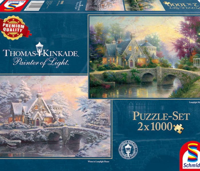 Puzzle - Schmidt - Primavera e inverno a Lamplight Manor