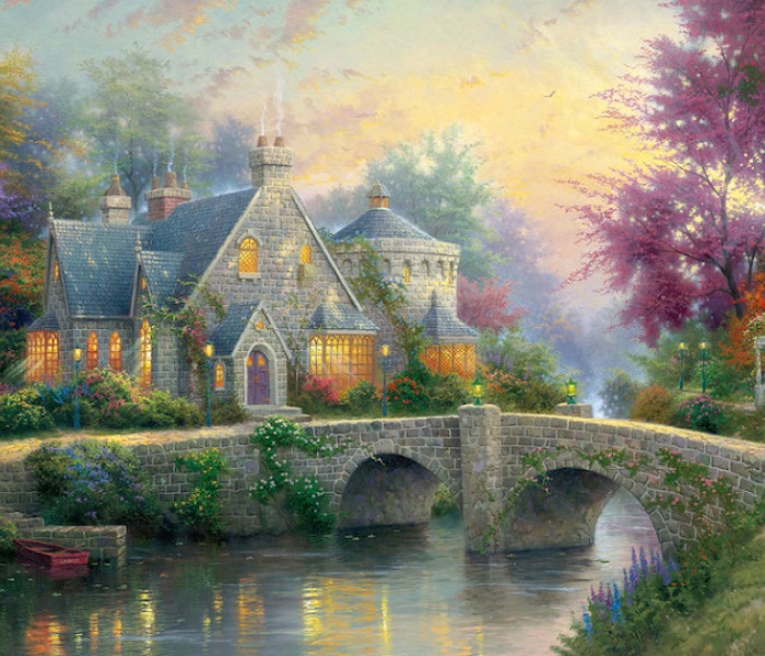 Puzzle - Schmidt - Primavera e inverno a Lamplight Manor