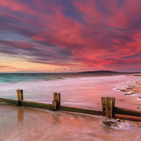 Spiaggia McCrae, Australia - Puzzle Panoramico
