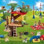 Puzzle - Schmidt - Cani felici + statuetta Schleich
