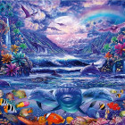 Puzzle - Schmidt - Il mondo dei delfini