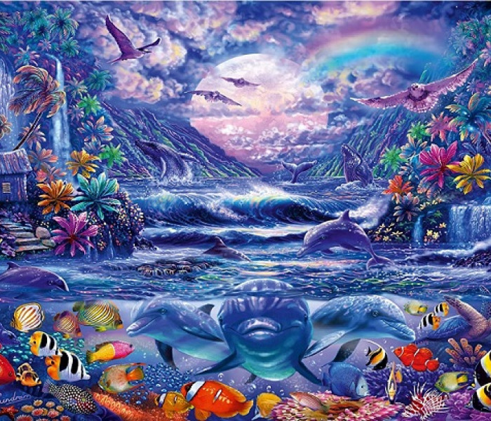 Puzzle - Schmidt - Il mondo dei delfini