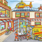 Puzzle - Schmidt - Soccorritori + modello di elicottero