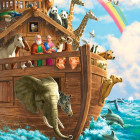 Puzzle - Sunsout - Arca di Noè