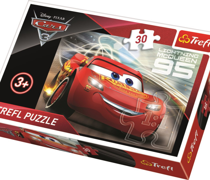 Puzzle - Trefl - Cars - Villám McQueen