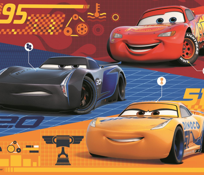 Puzzle - Trefl - Cars - prima della gara