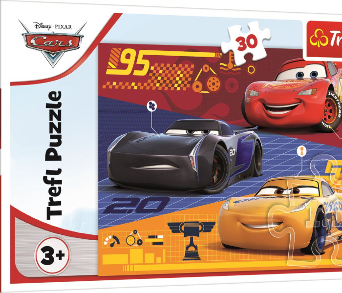 Puzzle - Trefl - Cars - prima della gara