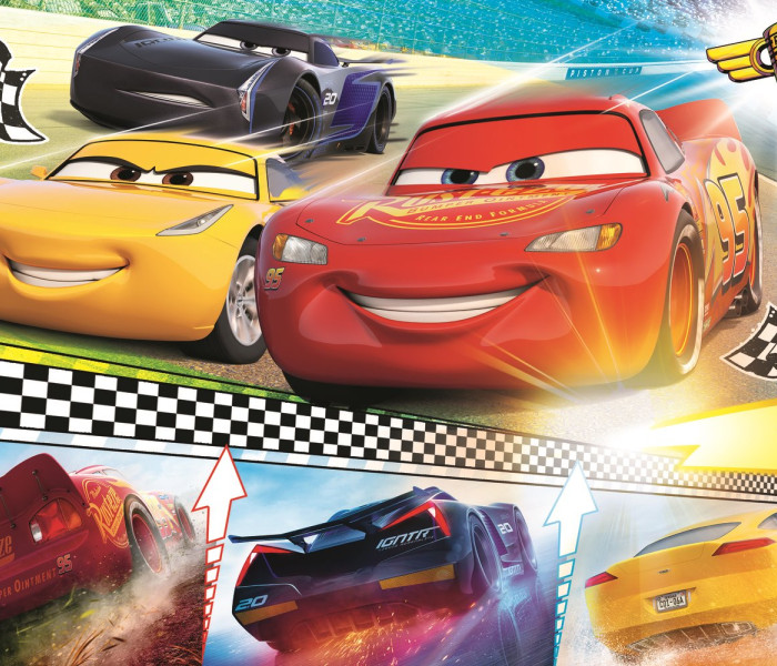 Puzzle - Trefl - Cars - La corsa della vita