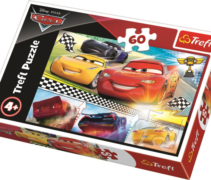 Puzzle - Trefl - Cars - La corsa della vita