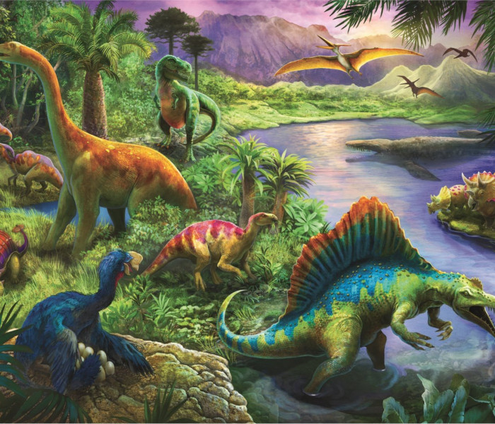Puzzle - Trefl - Dinosauri