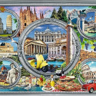 Puzzle - Trefl - Vacanza in Italia