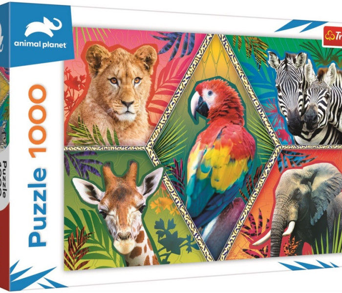Puzzle - Trefl - Animali esotici