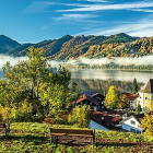 Puzzle - Trefl - Lago Schliersee, Germania - Puzzle Panoramico