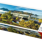 Puzzle - Trefl - Lago Schliersee, Germania - Puzzle Panoramico