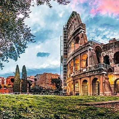 Colosseo, Roma - Puzzle Panoramico