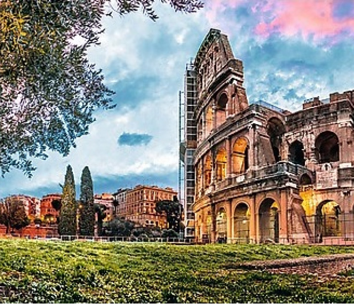 Puzzle - Trefl - Colosseo, Roma - Puzzle Panoramico