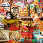 Puzzle - Trefl - Snack per gatti