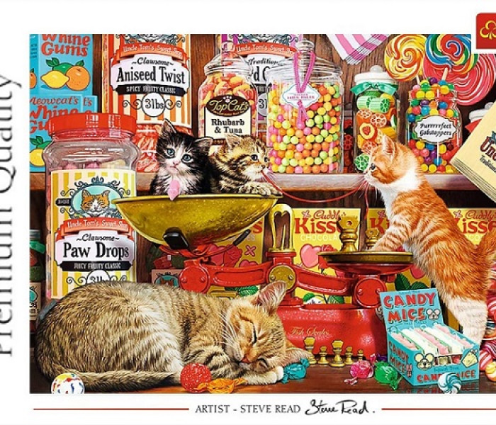 Puzzle - Trefl - Snack per gatti