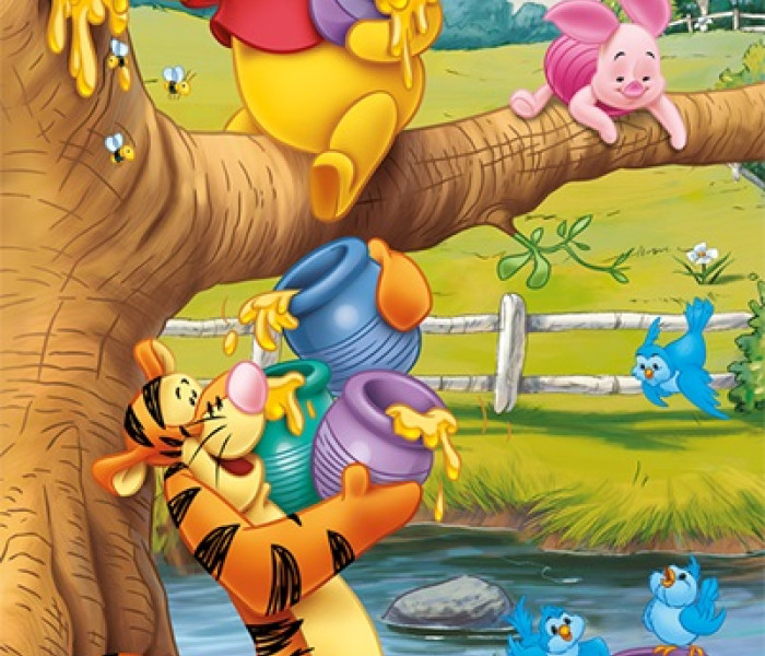 Puzzle - Trefl - Winnie the Pooh - Tesoro