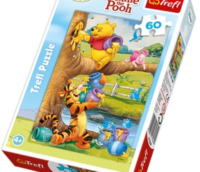 Puzzle - Trefl - Winnie the Pooh - Tesoro